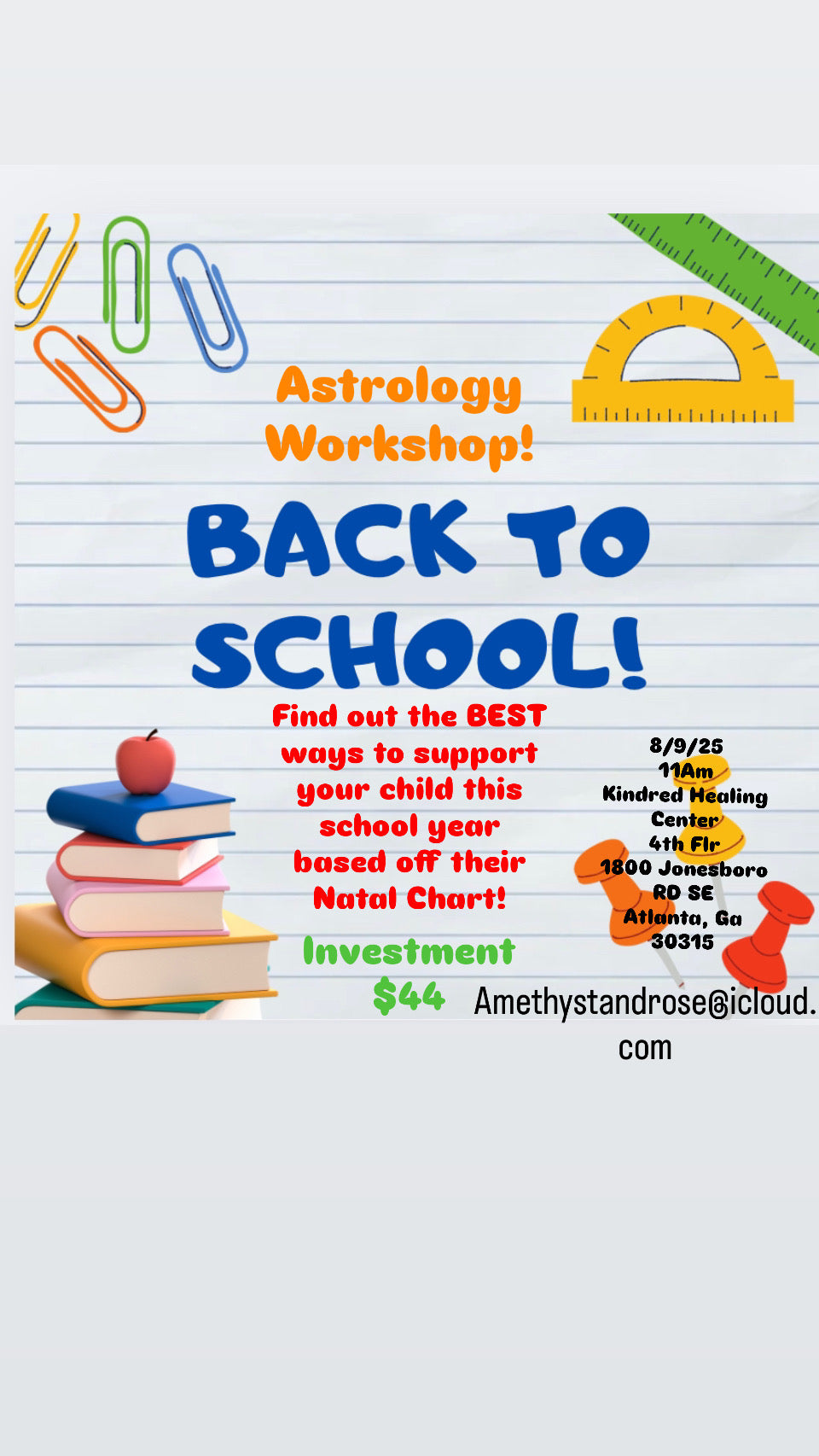 Astrology Workshop for Parents/ Guardians